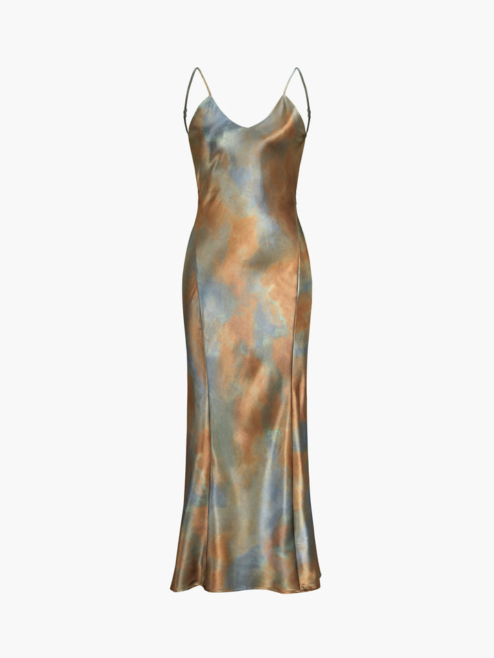 Neptune Satin Dress